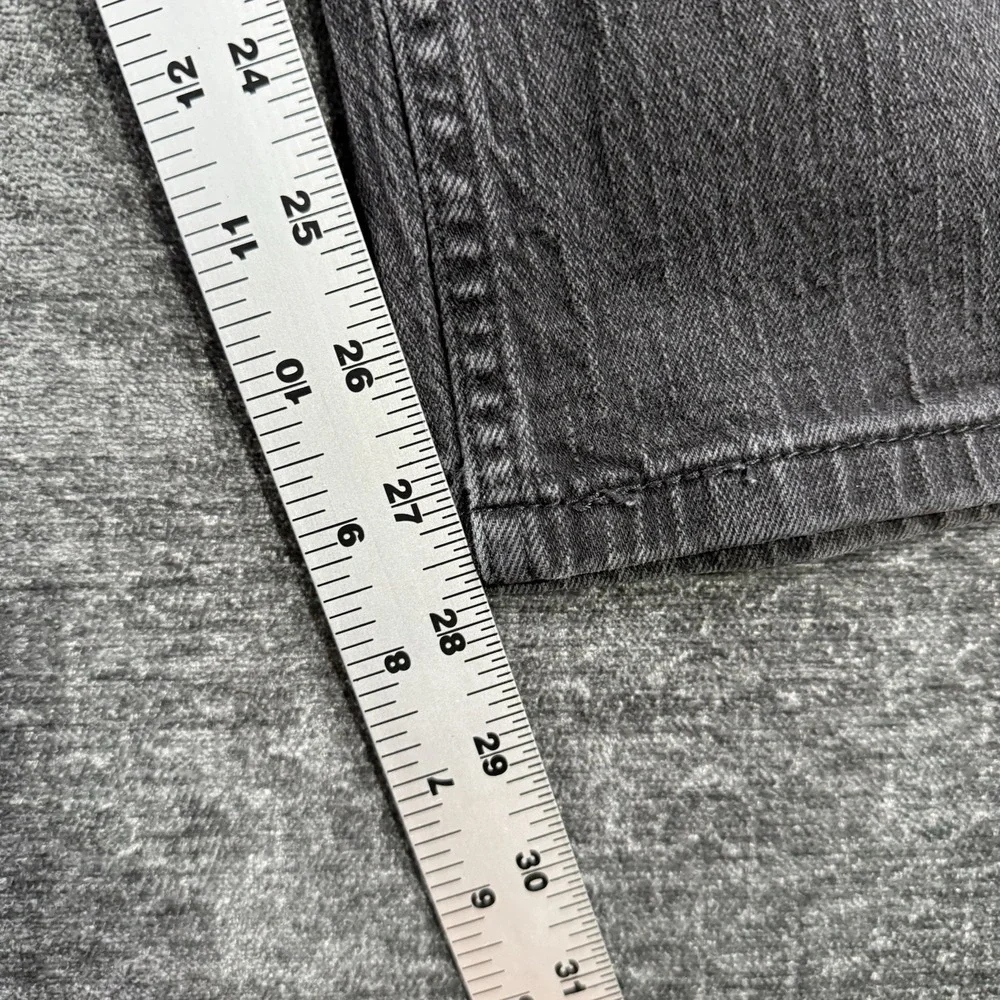 Levis 514 Straight Fit Jeans‎ Men's Size W29 L30 Black Denim Stretch Cotton